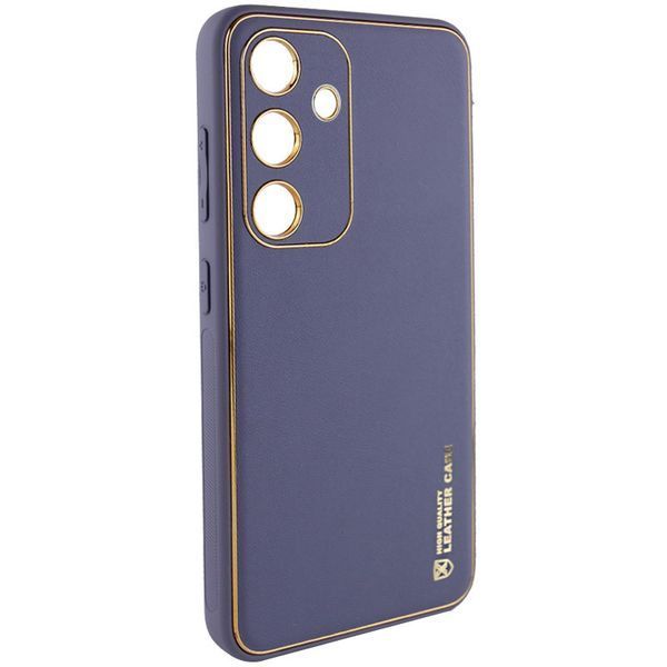 Шкіряний чохол Xshield для Samsung Galaxy S23 Сірий / Lavender Gray 265088 фото