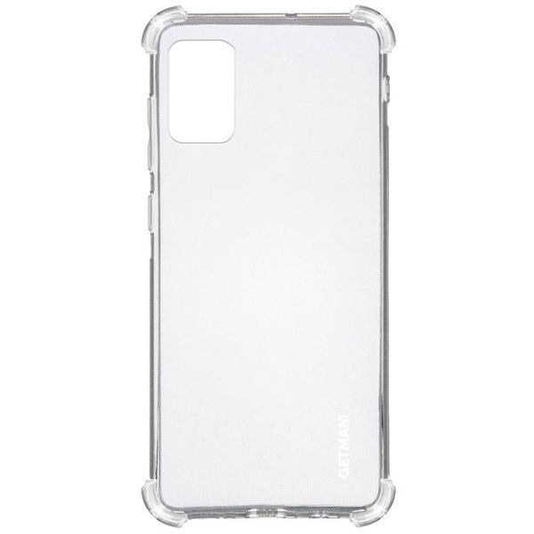 TPU чохол GETMAN Ease logo посилені кути для Samsung Galaxy A71 Безбарвний (прозорий) 214721 фото