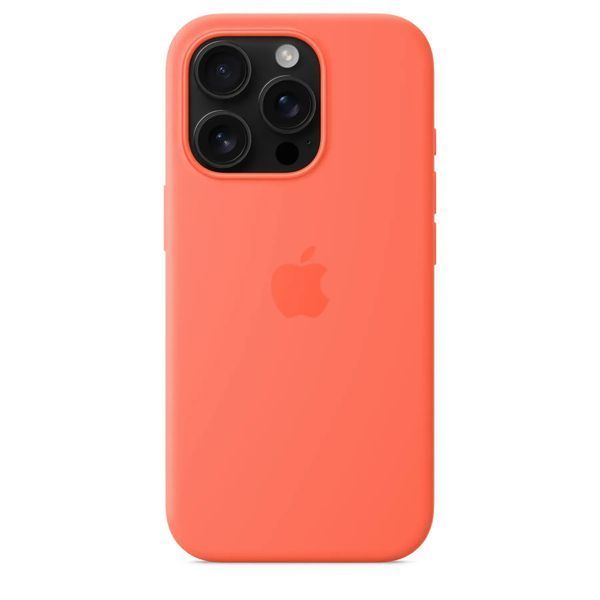 Чохол-накладка Apple iPhone 16 Pro Apple Silicone Case MagSafe Tangerine 356905 фото