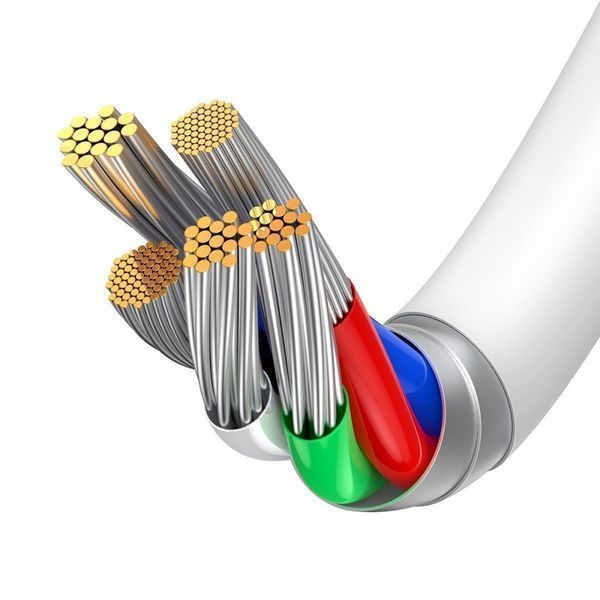 Кабель Baseus Superior Series Fast Charging Data Cable Type-C To IP PD 20W 0.25m (CATLYS-02) White 268610 фото