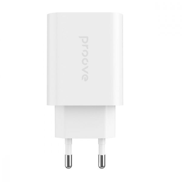 Зарядний Пристрій Proove Rapid 30W (2 USB + Type-C) (WCRP30210002) White 287197 фото