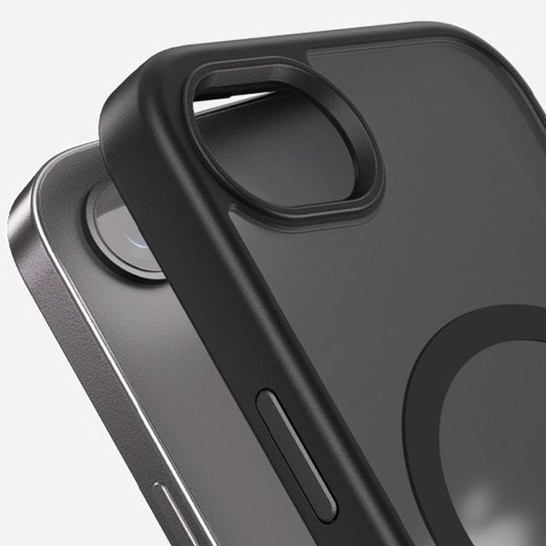 Чохол Ummi Colorful with MagSafe для Apple iPhone 16e (6.1") Чорний / Black 404177 фото