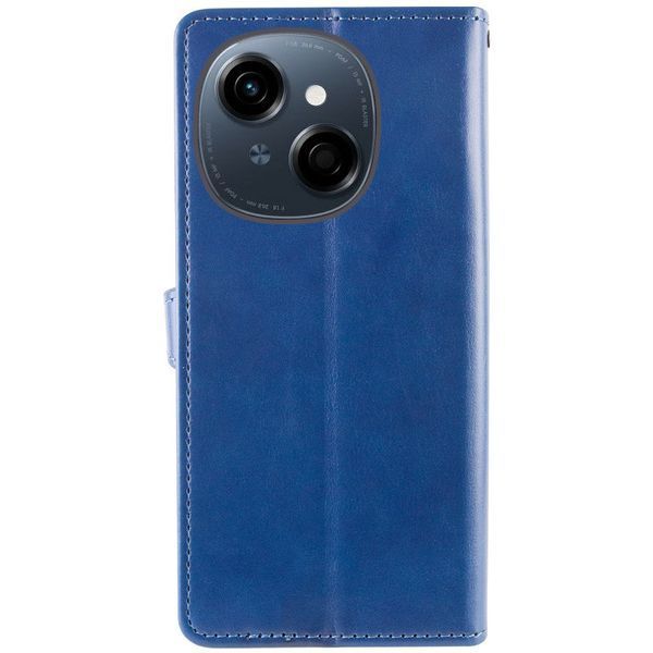 Шкіряний чохол-книжка GETMAN Gallant (PU) для TECNO Spark Go 1 (KL4) Синій 358674 фото