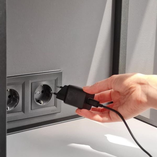 Зарядний Пристрій Baseus 1Type-C Super Si 25W + Cable Type-C to Type-C 1m (TZCCSUP-L01) Чорний 224590 фото