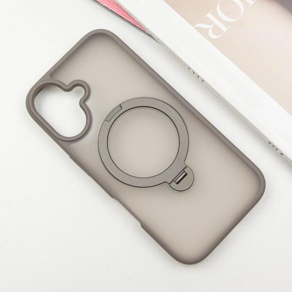 Чохол Ummi Colorful with MagSafe HQ Ring для Apple iPhone 16 (6.1") Grey 402102 фото