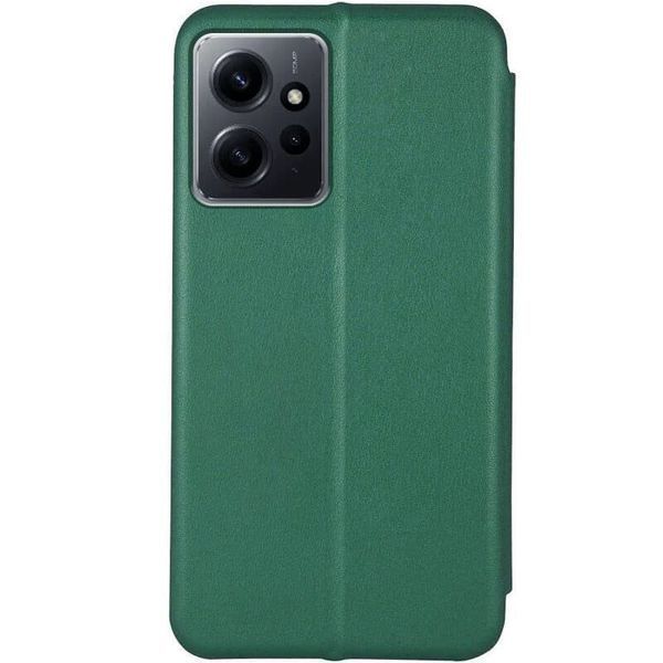 Шкіряний чохол (книжка) Classy для Xiaomi Redmi Note 12 4G Зелений 273659 фото