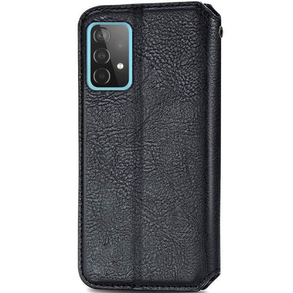 Кожаный чехол книжка GETMAN Cubic (PU) для Samsung Galaxy A13 4G Черный 255877 фото
