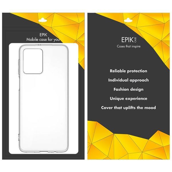 TPU чохол Epic Transparent 1,5mm для Motorola Moto G54 Безбарвний (прозорий) 285877 фото
