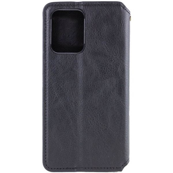Шкіряний чохол книжка GETMAN Cubic (PU) для Samsung Galaxy S24+ Чорний 284435 фото