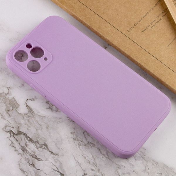 Силіконовий чохол Candy Full Camera для Apple iPhone 11 Pro Max (6.5") Бузковий / Dasheen 205919 фото