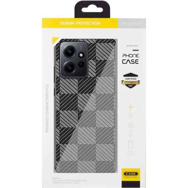 Чохол TPU+PC Grid для Xiaomi Redmi Note 12 4G Cube 329958 фото