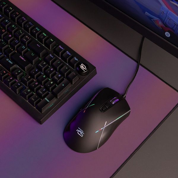 Дротова ігрова миша Proove Gaming Defiant (CMDE00000101) White 316258 фото