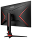 Монiтор TFT AOC 27" 27G2ZN3/BK VA FHD 300nit 280Hz 2*HDMI DP Pivot Black/Red 319095 фото 6
