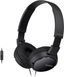 Навушники On-ear Sony MDR-ZX110AP 3.5 mini-jack, Mic, Чорний (MDRZX110APB.CE7) 367827 фото 3