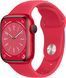 Смарт-годинник Apple Watch Series 8 GPS + LTE 41mm Product Red Aluminum Case Red Band MNJ23 266771 фото 1