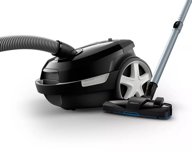Пилосос Philips мішковий 3000 series, 900Вт, 3л, НЕРА, чорний (XD3112/09) 376138 фото