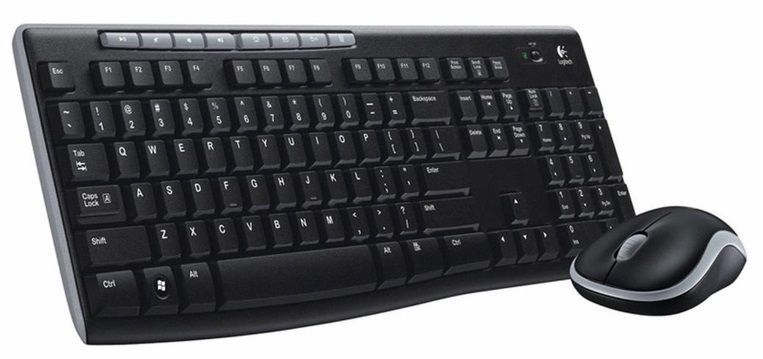 IT/наб LOGITECH MK270 Wireless, US (920-004508) 306840 фото