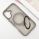 Чохол Ummi Colorful with MagSafe HQ Ring для Apple iPhone 16 (6.1") Grey 402102 фото 3