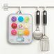 Ваги Tefal кухонні Optiss Cake Pops, 5кг, AAAx2 в комплекті, скло, різнокольорові (BC50D4V0) 366432 фото 5