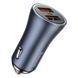 АЗП Baseus Golden Contactor Pro Dual Quick Charger Car Charger U+U 40W (CCJD-A0G) Dark Gray 261272 фото 1