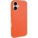Чохол TPU Weaving для Apple iPhone 16 (6.1") Orange 328226 фото 1