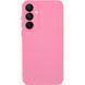 Чохол TPU GETMAN Liquid Silk Full Camera для Samsung Galaxy S24 Рожевий / Pink 397585 фото 1