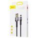 Кабель Baseus Cafule Lightning 1.5A 2м (CALKLF-HG1) GreyBlack 252309 фото 6