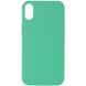 Чохол Silicone Case Full Protective (AA) NO LOGO для Apple iPhone XR (6.1") Зелений / Spearmint 348785 фото 1