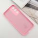 Чохол TPU GETMAN Liquid Silk Full Camera для Samsung Galaxy S24 Рожевий / Pink 397585 фото 3