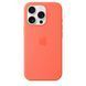 Чохол-накладка Apple iPhone 16 Pro Apple Silicone Case MagSafe Tangerine 356905 фото 1