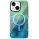 Чохол TPU Shiny Mountain (MagFit) для Apple iPhone 14 / 13 (6.1") Green / Blue 354418 фото 1