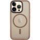 TPU+PC чохол Metal Buttons with MagSafe для Apple iPhone 16 Pro Max (6.9") Золотий 318290 фото 1