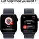 Смарт-годинник Apple Watch Series 10 GPS 42mm Jet Black Aluminium Case with Ink Sport Loop MWWG3Q 320068 фото 6