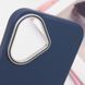 Чохол PC+Leather SGP with MagSafe для Apple iPhone 16 Plus (6.7") Blue 322298 фото 6