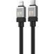 Кабель Baseus CoolPlay Series Type-C To Lightning 20W (2m) CAKW000101 Black 278157 фото 2