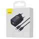 Зарядний Пристрій Baseus 1Type-C Super Si 25W + Cable Type-C to Type-C 1m (TZCCSUP-L01) Чорний 224590 фото 6