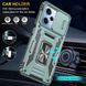 Ударостійкий чохол Camshield Army Ring для Xiaomi Redmi 12 / Poco M6 Pro 5G Зелений / Light Green 283609 фото 4