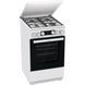 Плита Gorenje комбінована, 70л, 50x60см, IconLed, чавун, з кришкою, білий (GK5C42WF-B) 374100 фото 1