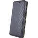 Шкіряний чохол-книжка GETMAN Cubic (PU) для Motorola Moto G85 Чорний 378143 фото 2