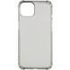 TPU чохол GETMAN Ease logo посилені кути для Apple iPhone 14 (6.1") Сірий (прозорий) 254560 фото 1