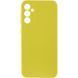 Чохол TPU GETMAN Liquid Silk Full Camera для Samsung Galaxy A35 Жовтий / Flash 354313 фото 1