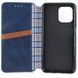 Шкіряний чохол-книжка GETMAN Cubic (PU) для Apple iPhone 13 (6.1") Синій 398573 фото 3