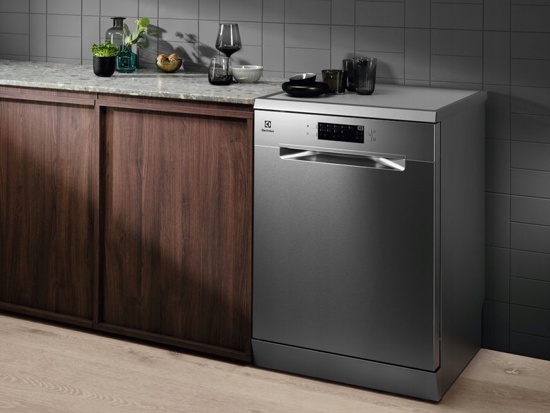 Посудомийна машина Electrolux, 13компл., Е, 60см, дисплей, інвертор, нерж 397293 фото