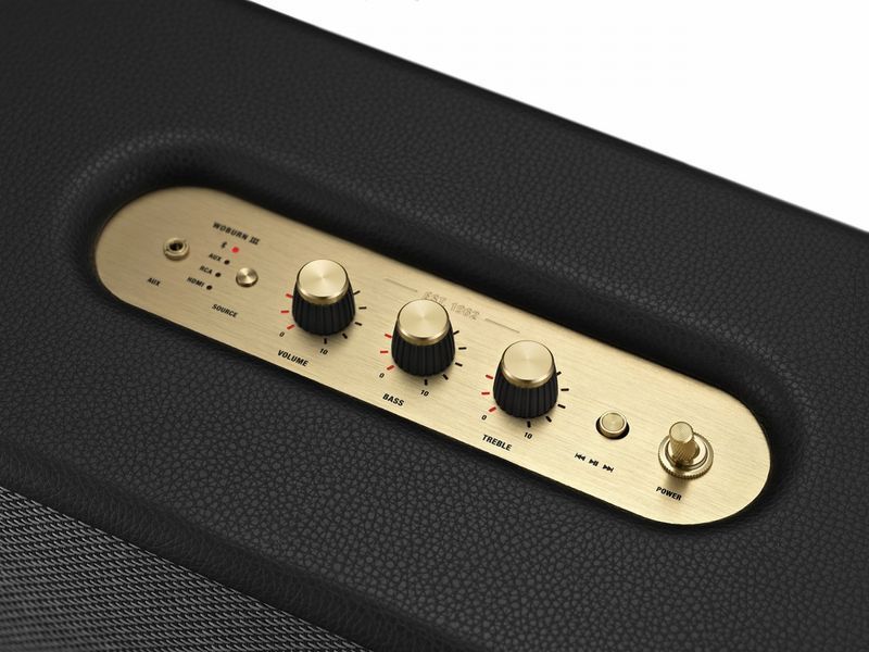 Портативна акустика Marshall Woburn III (1006016) Black 265255 фото