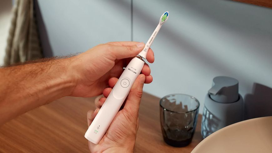 Щітка зубна електр. Philips, Sonicare 5300 Series, 62т. колив/хв, насадок-1, білий (HX7108/01) 379898 фото
