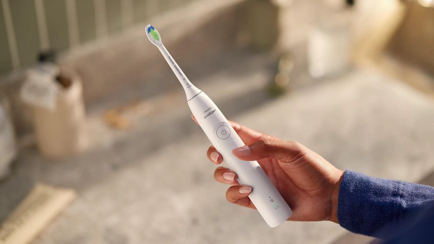Щітка зубна електр. Philips, Sonicare 5300 Series, 62т. колив/хв, насадок-1, білий (HX7108/01) 379898 фото
