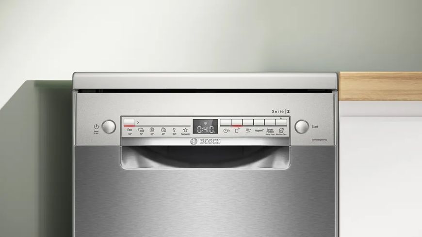 Посудомийна машина Bosch, 9компл., A+, 45см, нерж 388784 фото