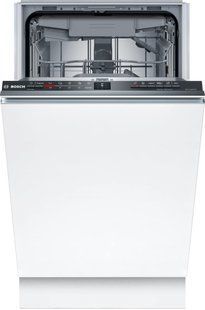 Посудомийна машина Bosch вбудована, 10компл., A++, 45см, дисплей, 3й кошик, білий 397101 фото