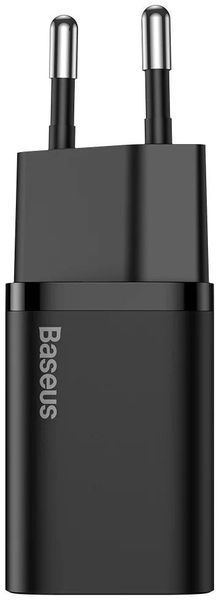 Зарядний Пристрій Baseus Super Si Quick Charger 1C 25W (CCSP020101) Black 253858 фото