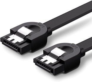Кабель UGREEN US217 SATA 3 Data Cable 0.5m Black (30796) 278798 фото